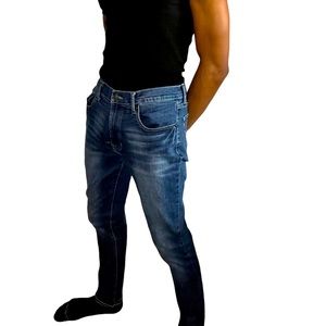 Arizona navy blue denim jeans men’s 32-34